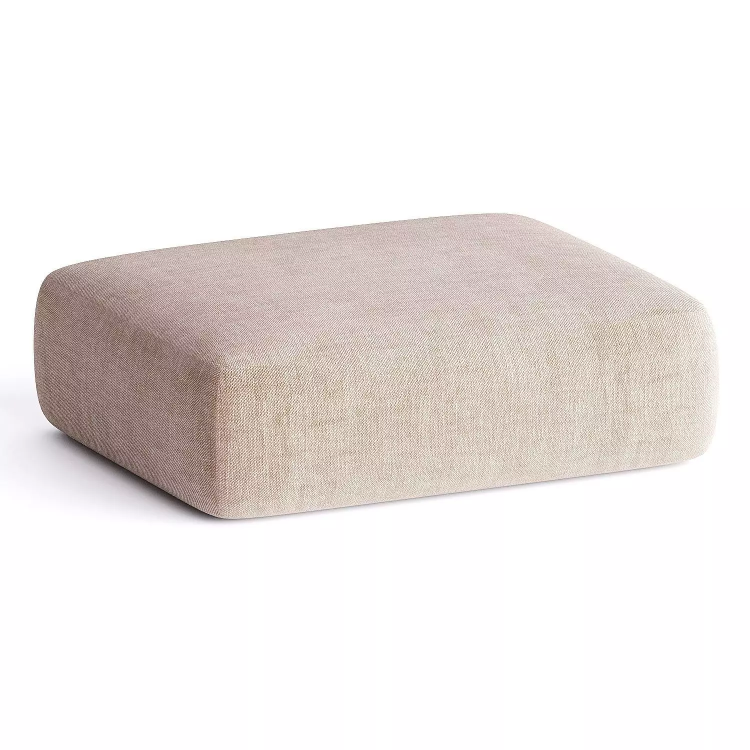 pouf torio blue 3D model_3