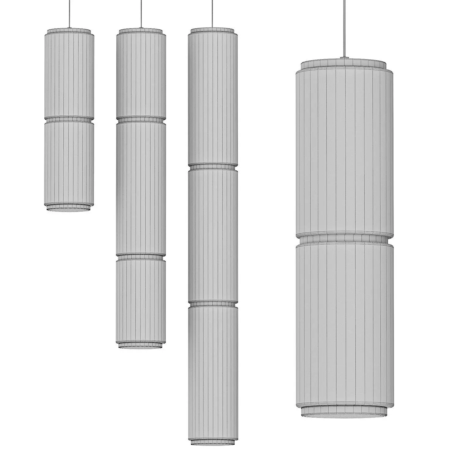 Lasvit Miles Pendant Lamp 3D model_3