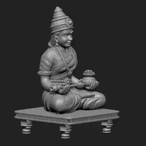 anpuna devi silver desing 