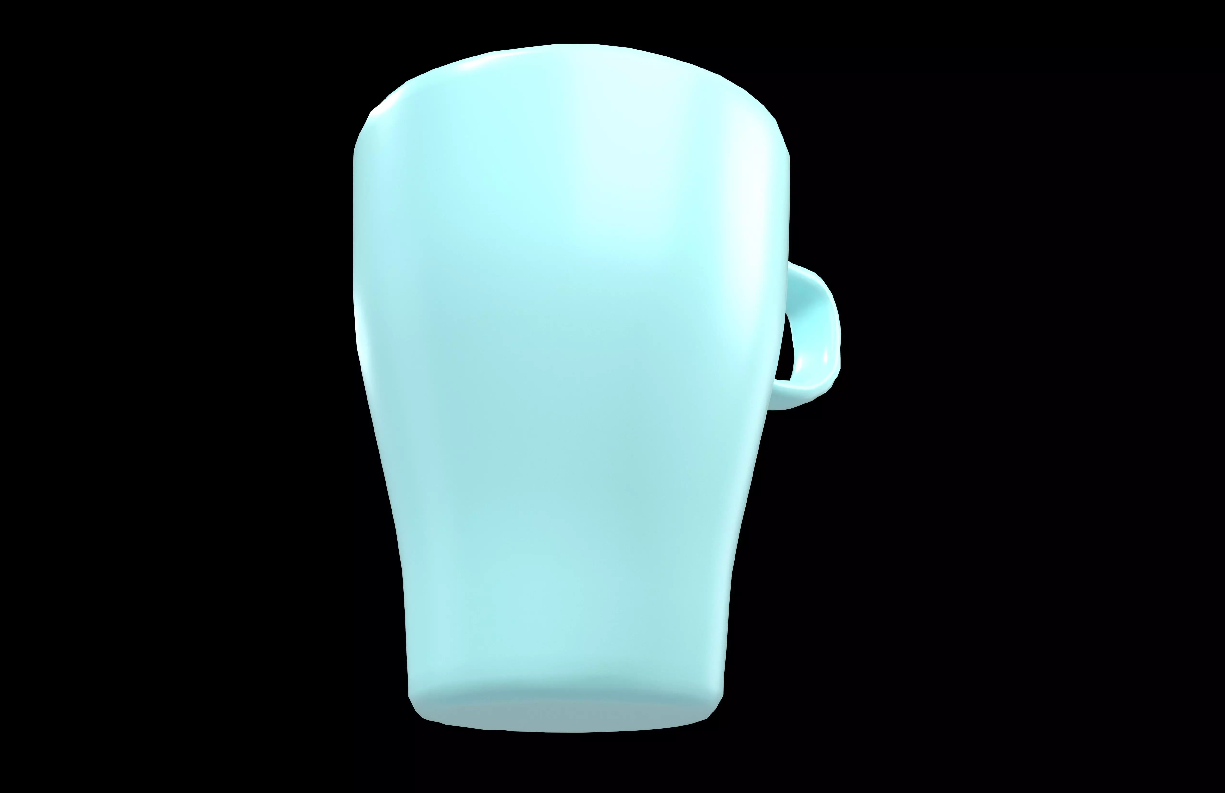 Cup v2 003 Low-poly 3D model_3