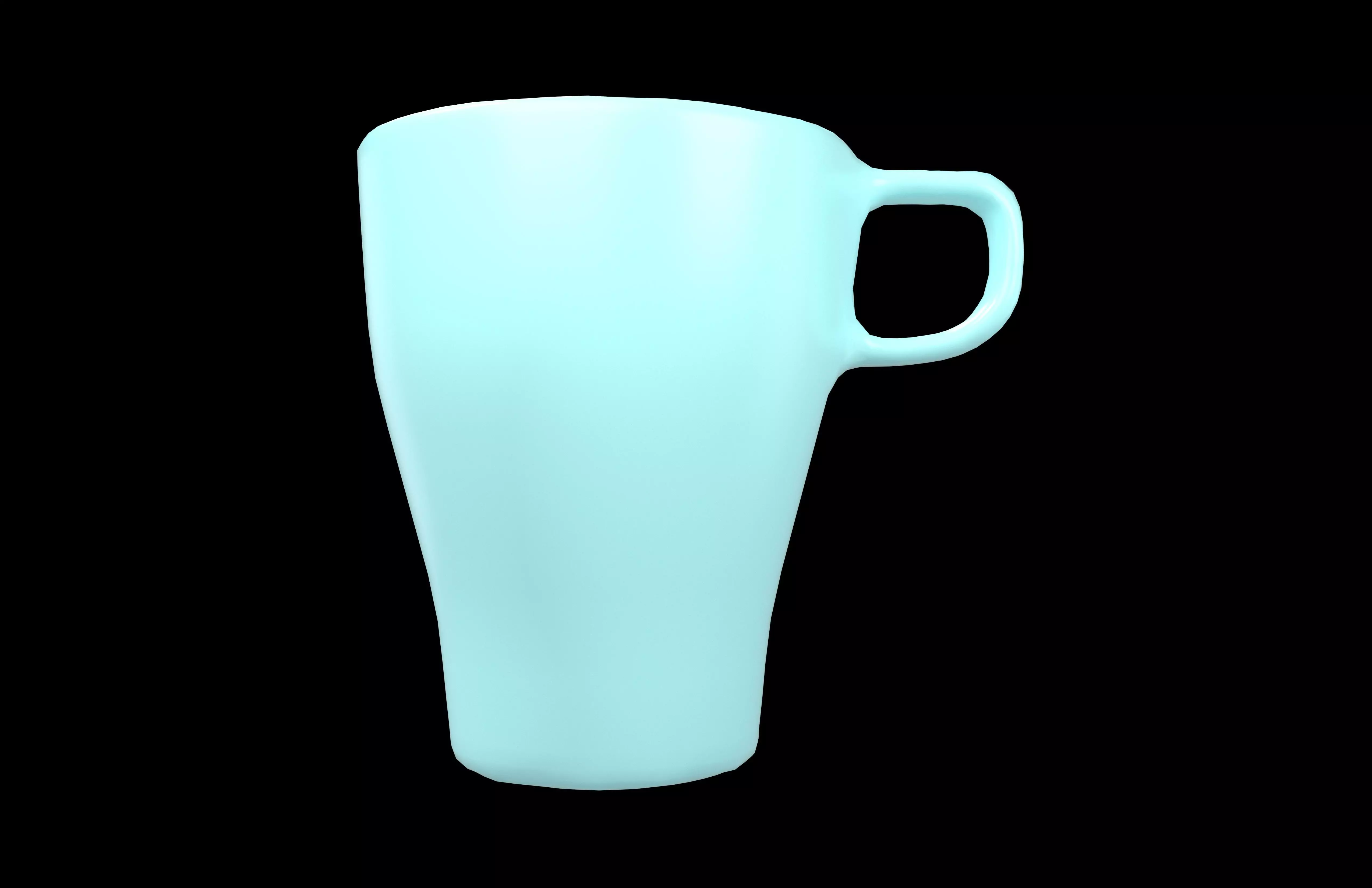Cup v2 003 Low-poly 3D model_1