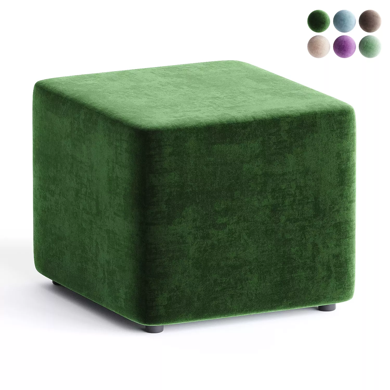 pouf trapeze 2 3D model_0