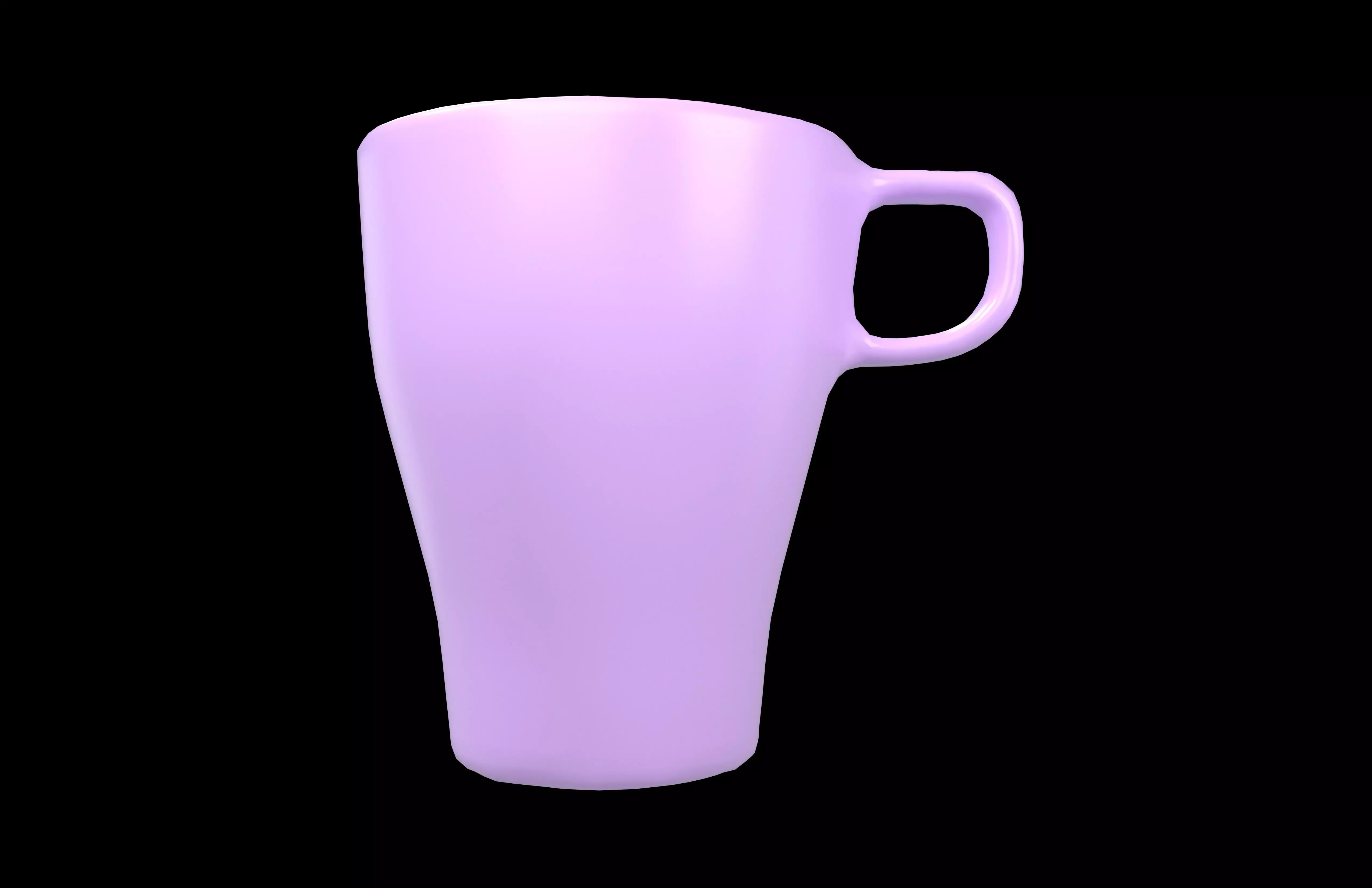 Cup v2 004 Low-poly 3D model_1