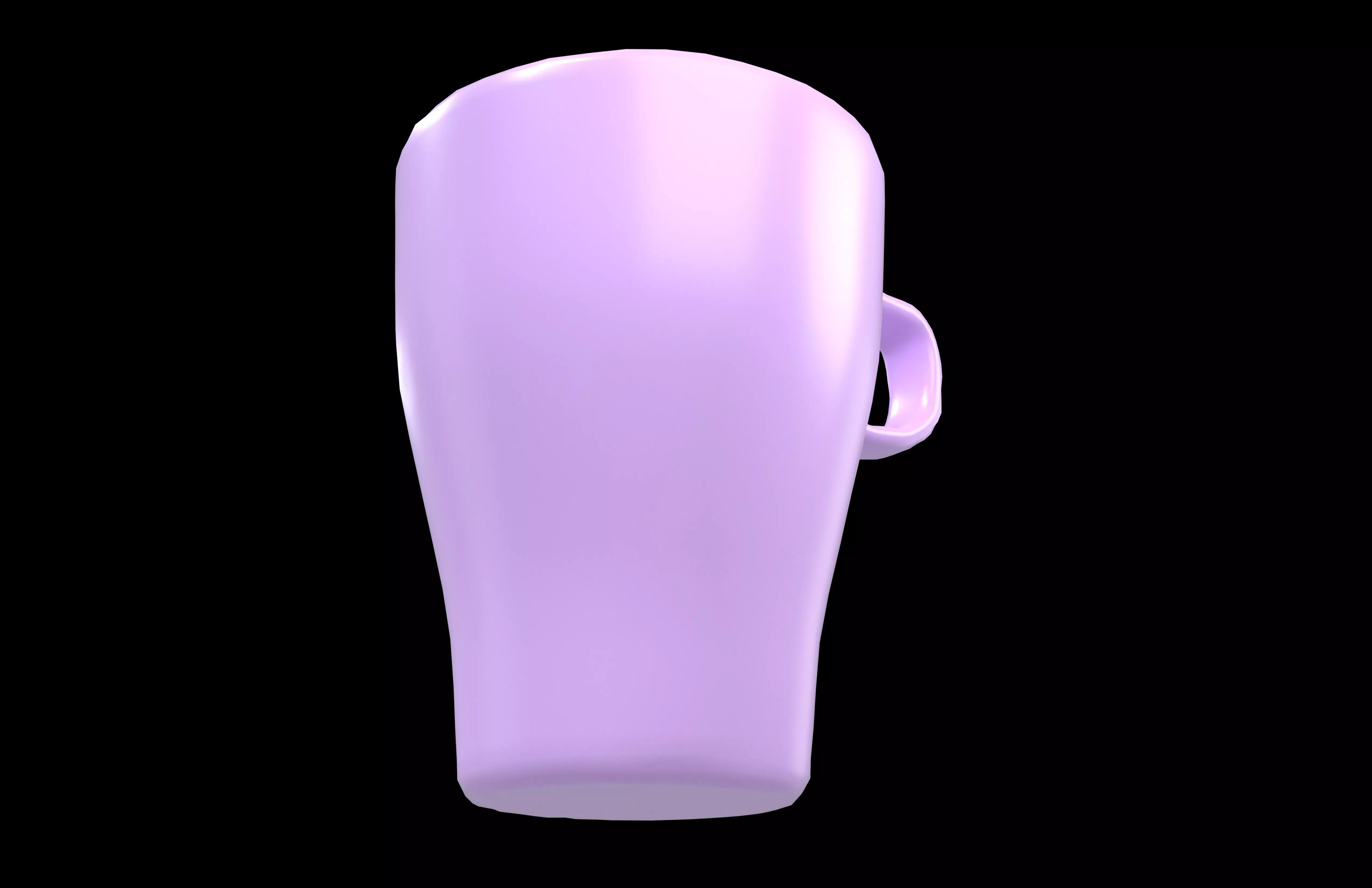 Cup v2 004 Low-poly 3D model_3