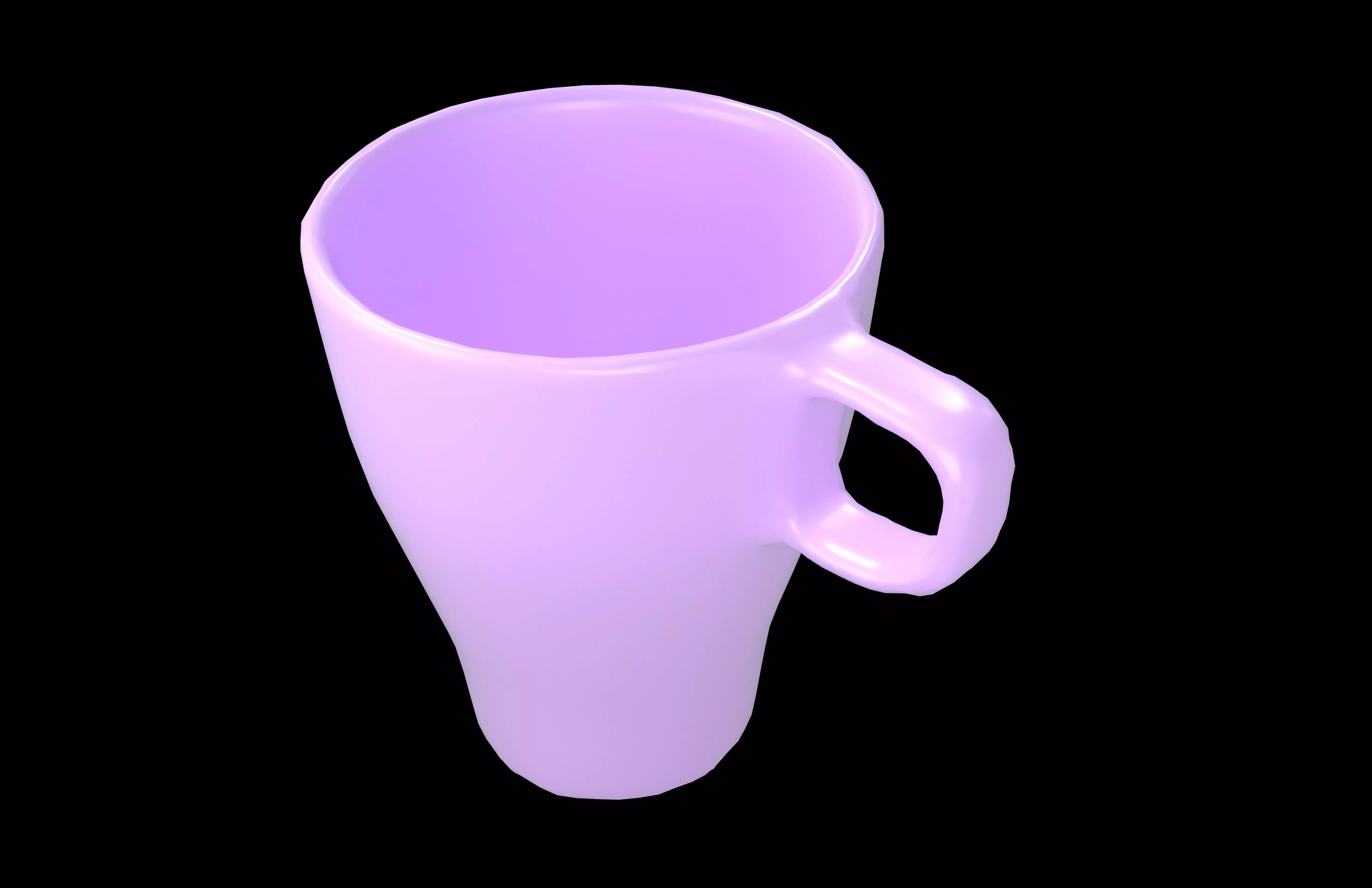Cup v2 004 Low-poly 3D model_2