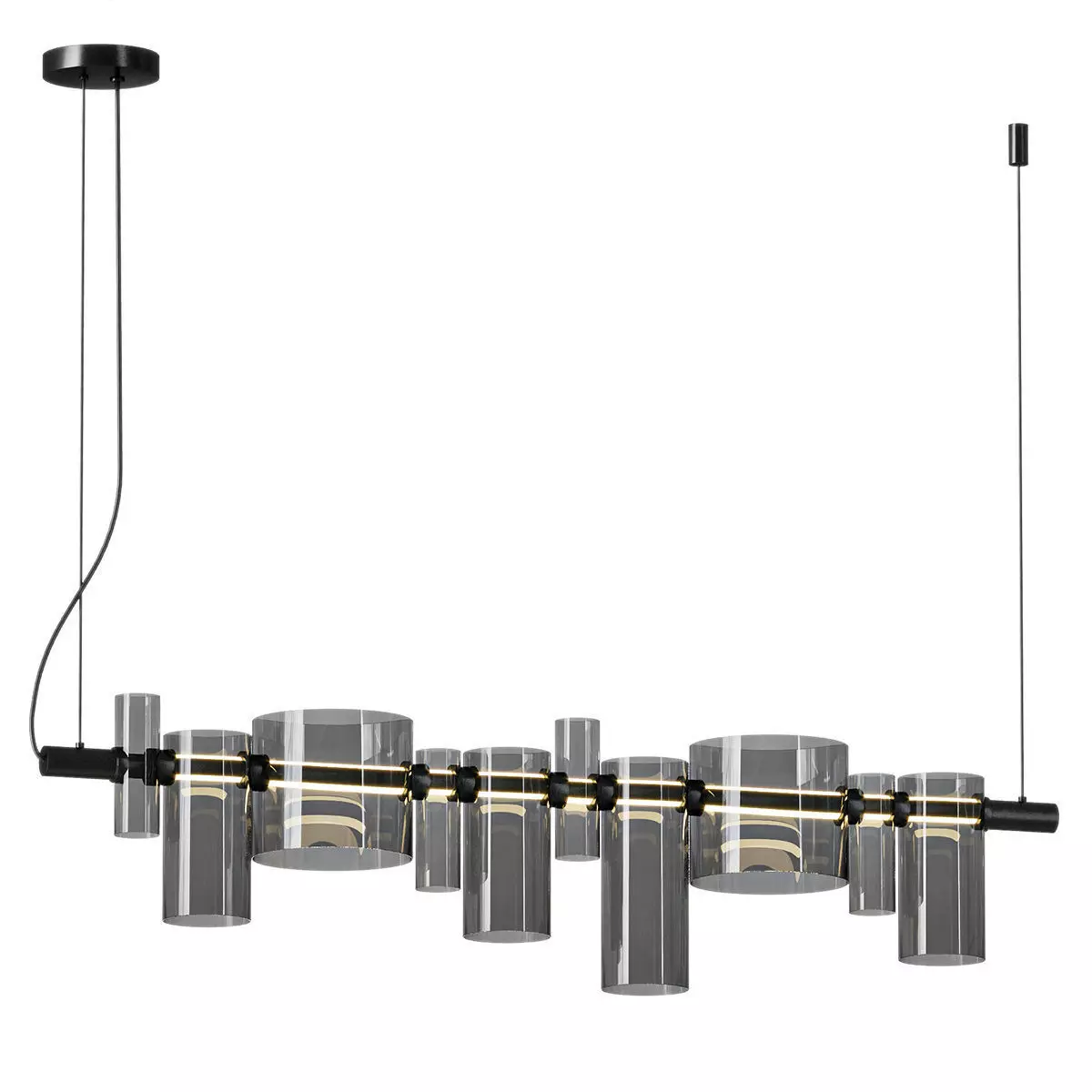 Oluce DANCING GLASS LED Glass Pendant Light 3D model_1