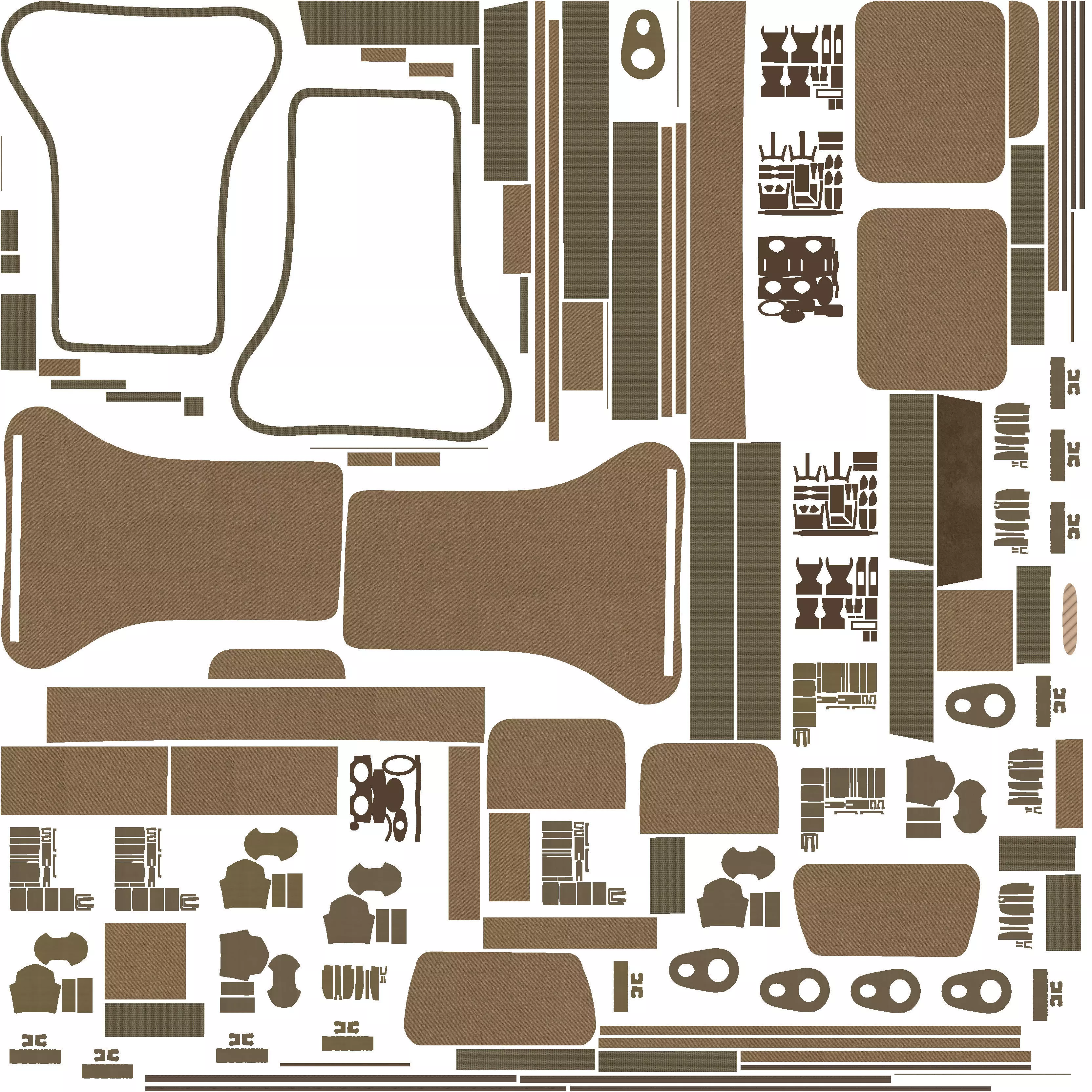  waist bag 3D model_11