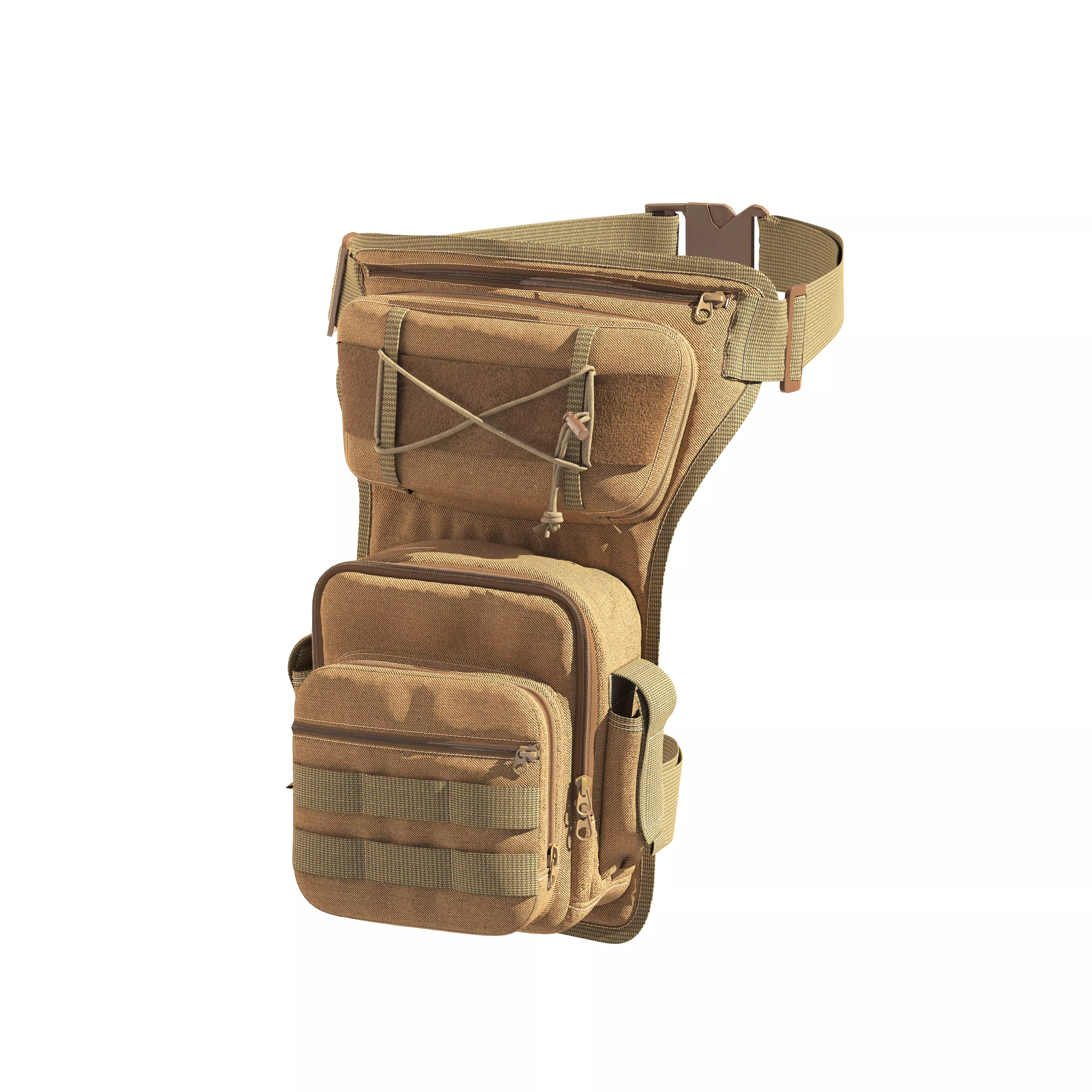  waist bag 3D model_12