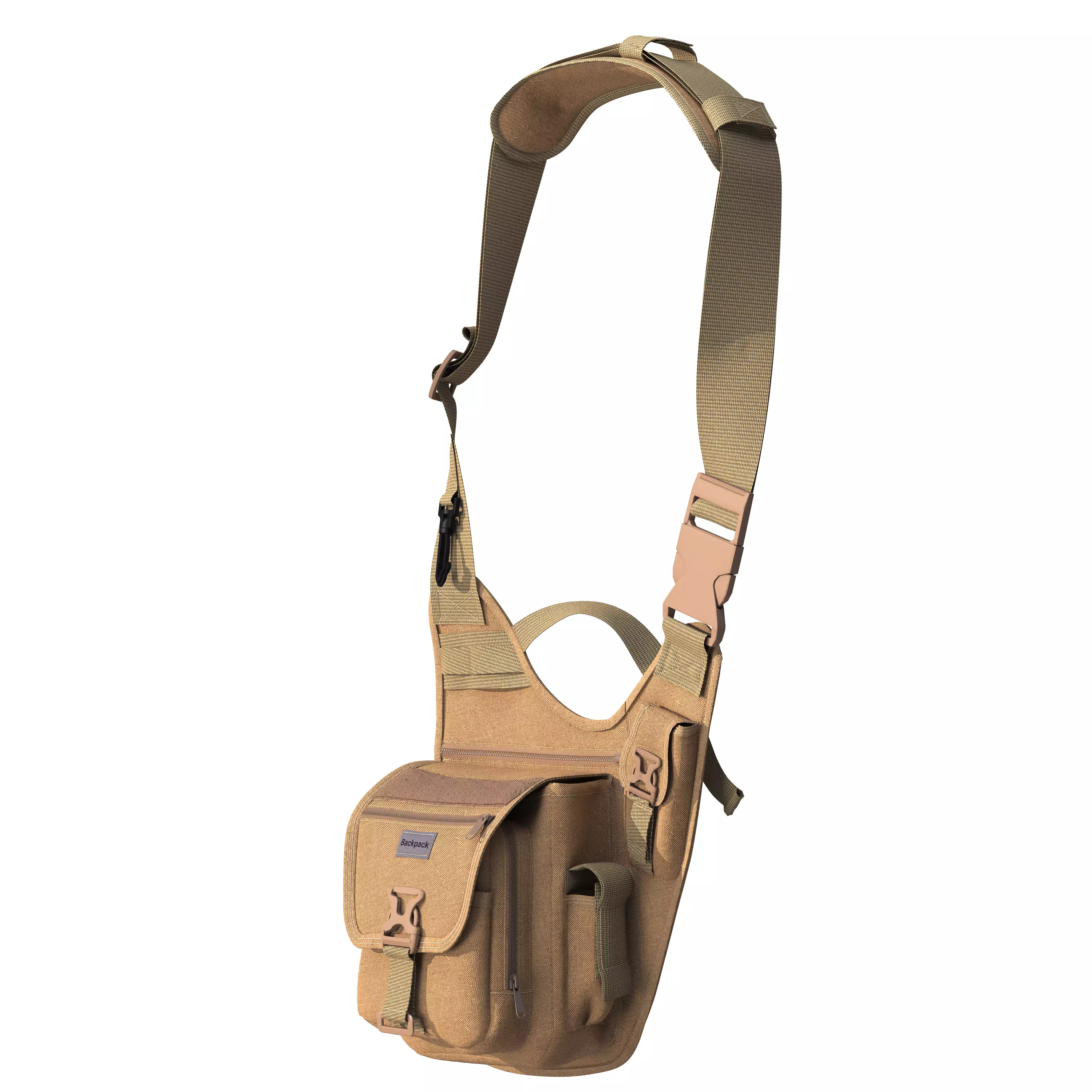  waist bag 3D model_4