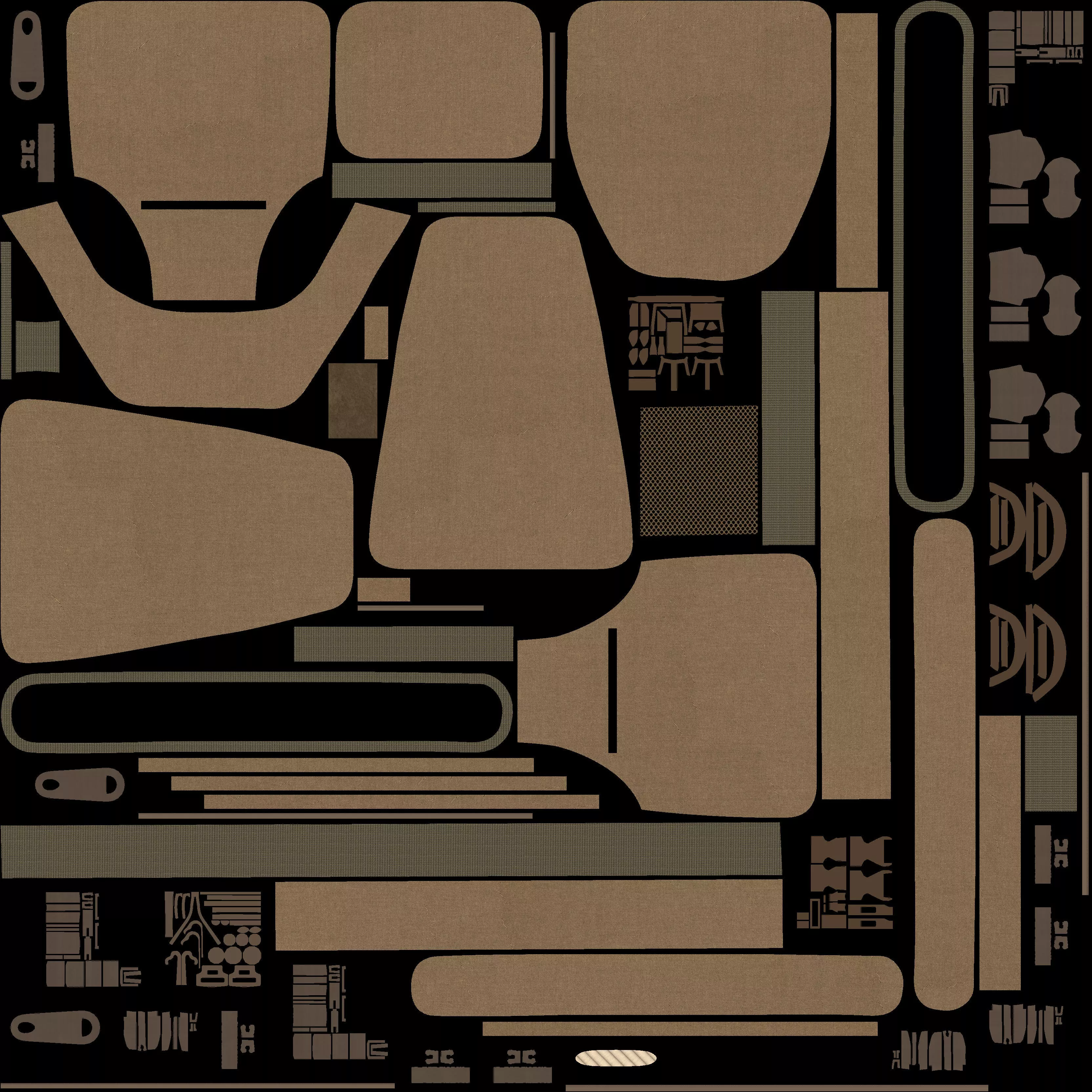  waist bag 3D model_19