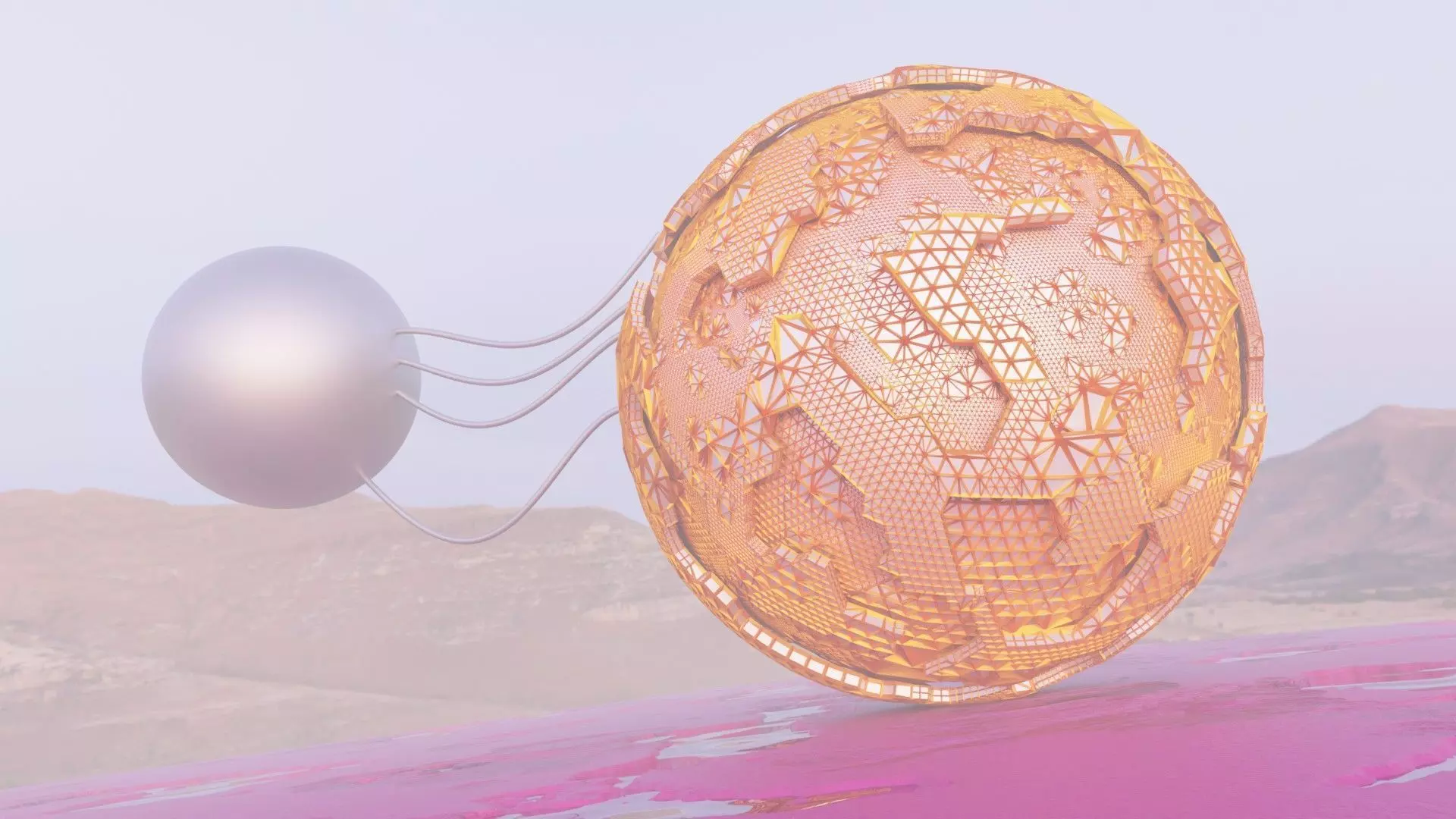 Sci-Fi Alien Landscape 3D model_6