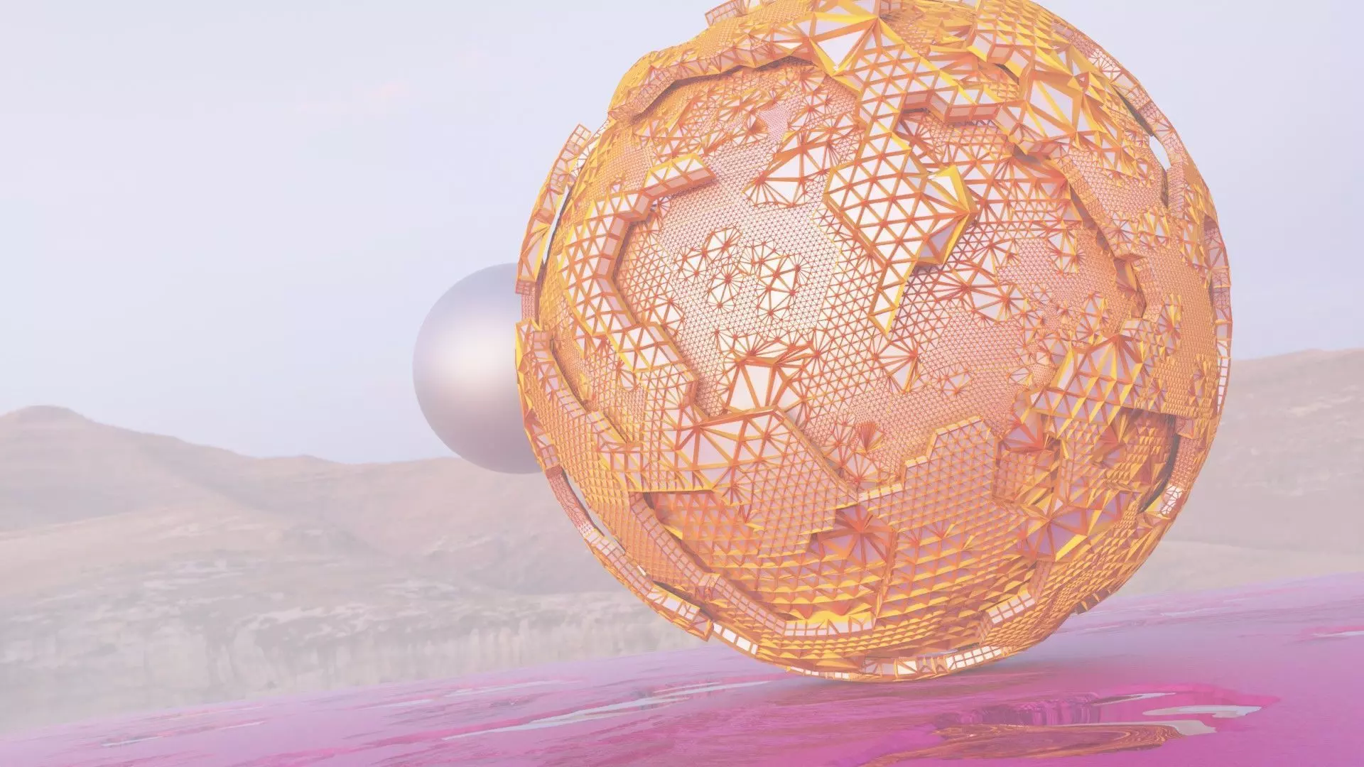 Sci-Fi Alien Landscape 3D model_8