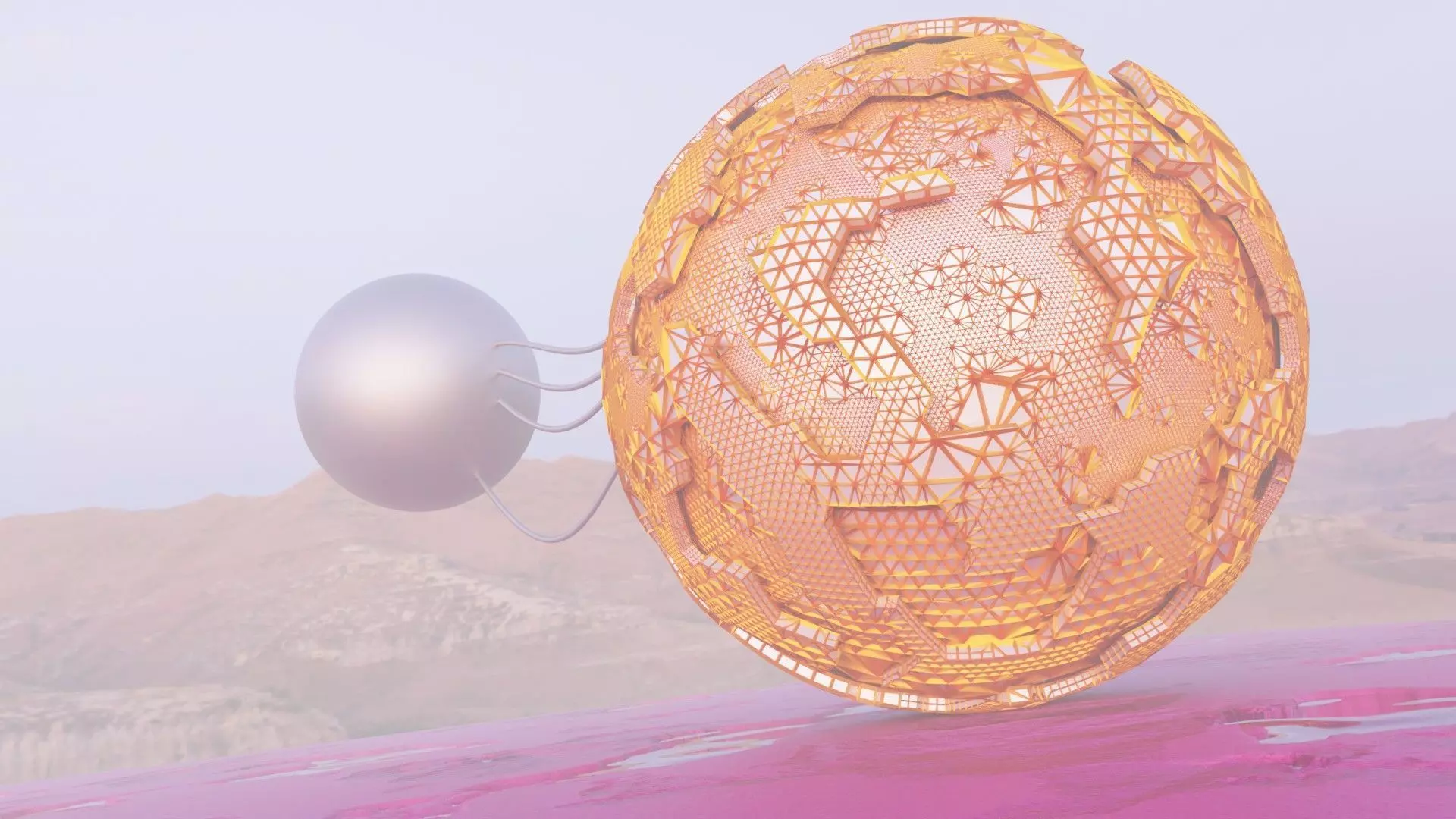 Sci-Fi Alien Landscape 3D model_7