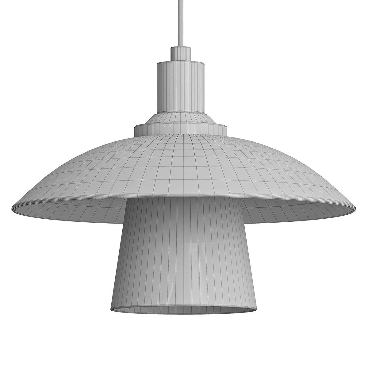 Pendant lamp VEDA 3D model_3