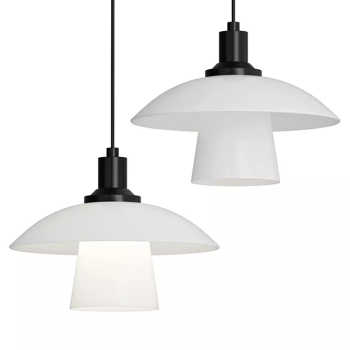 Pendant lamp VEDA 3D model_0
