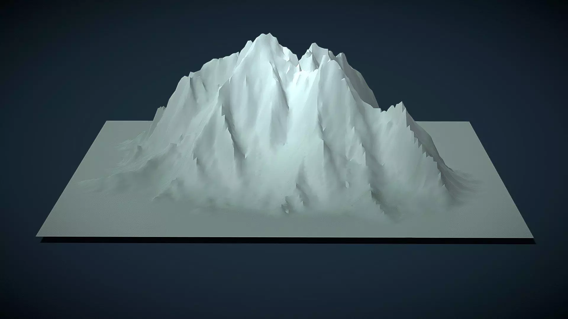 LowPoly Stylized Environment Nature Kit Tree Rock Plant Terrain Low-poly 3D model_10