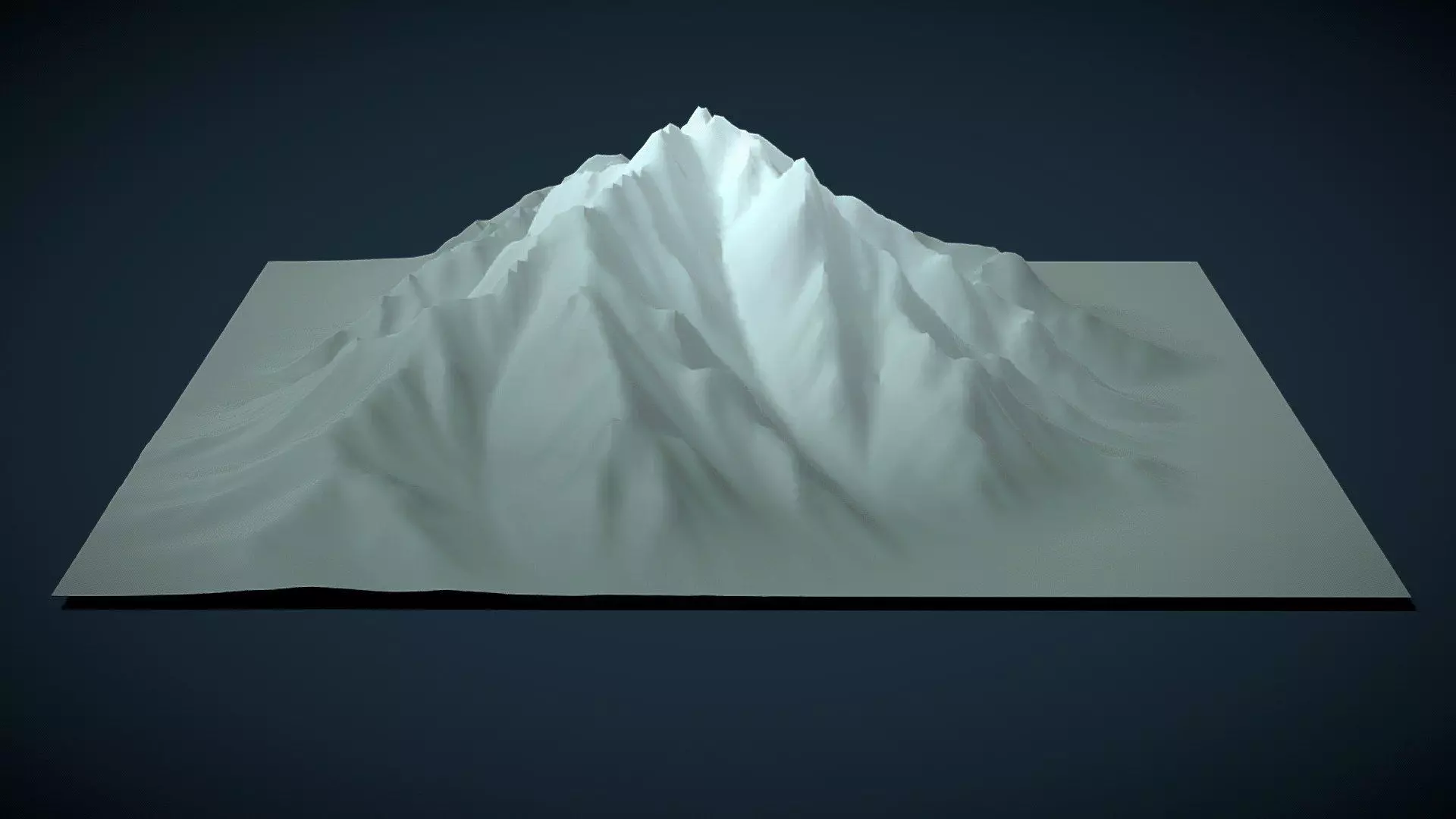 LowPoly Stylized Environment Nature Kit Tree Rock Plant Terrain Low-poly 3D model_9