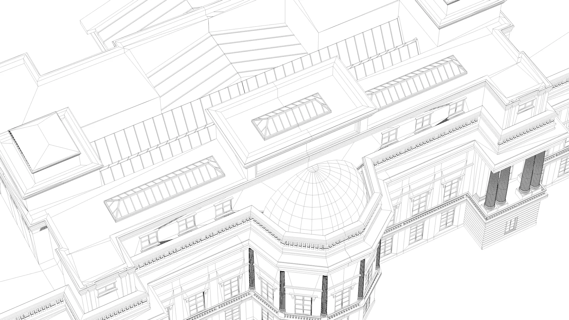 Buckingham Palace 3D model_20