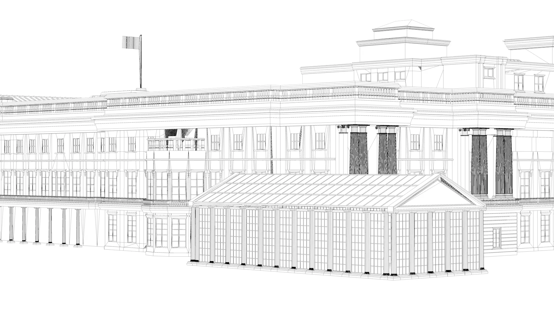 Buckingham Palace 3D model_19