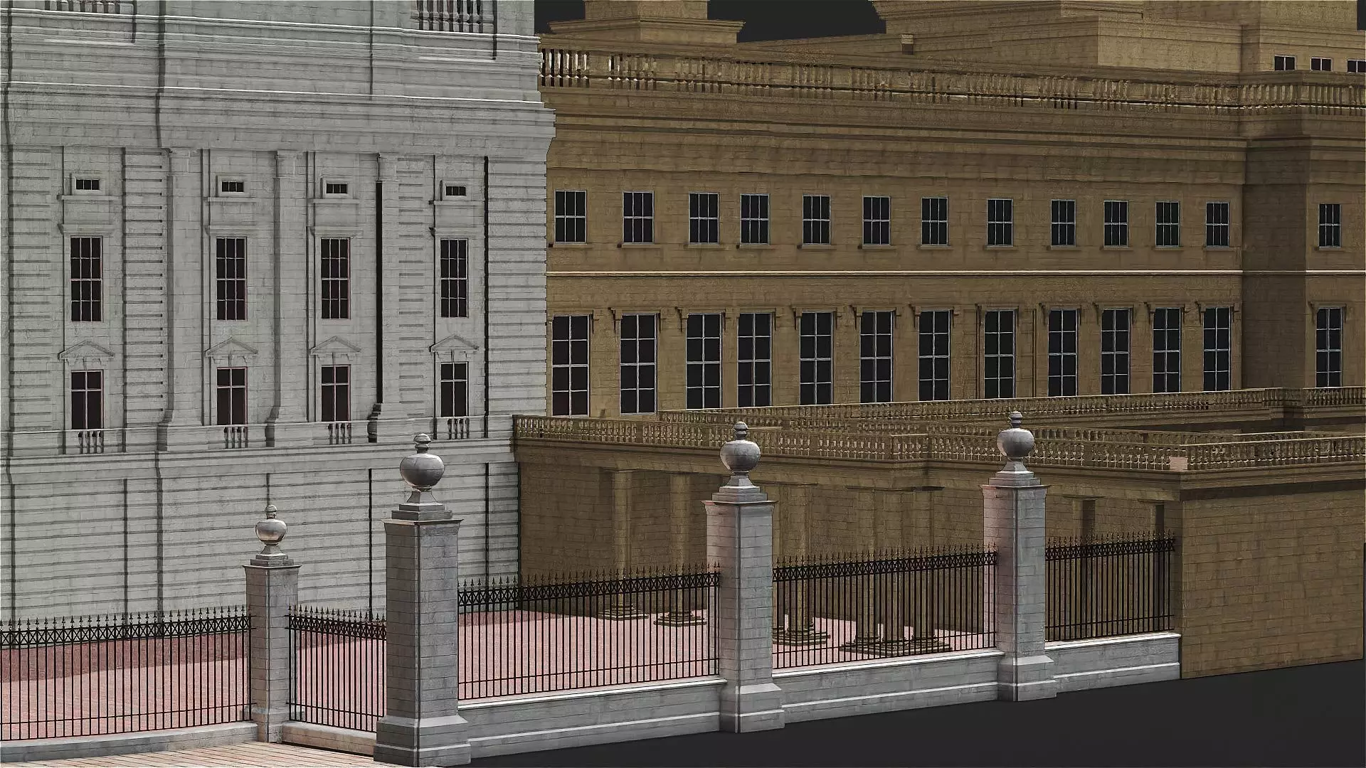 Buckingham Palace 3D model_5