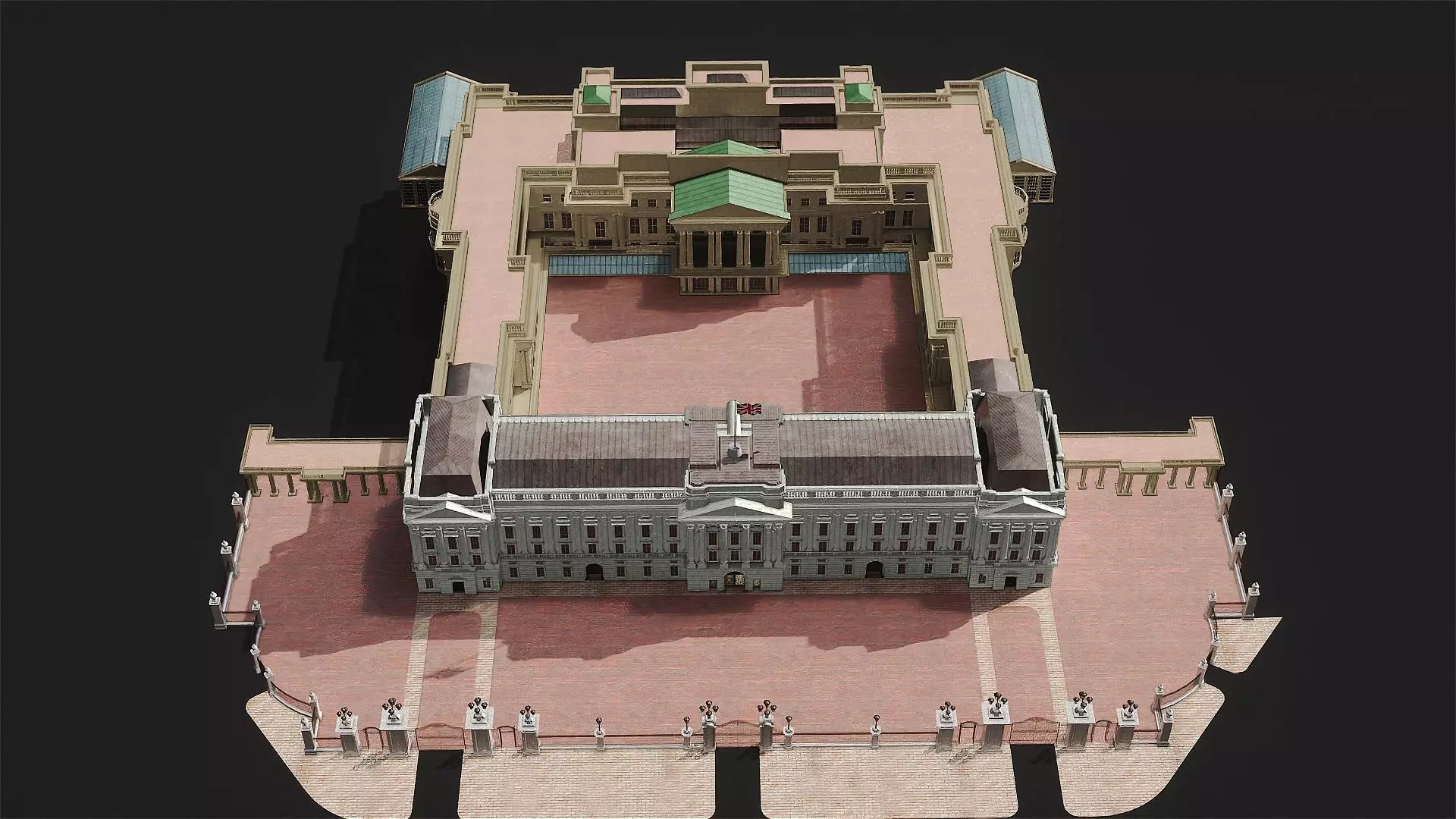 Buckingham Palace 3D model_16