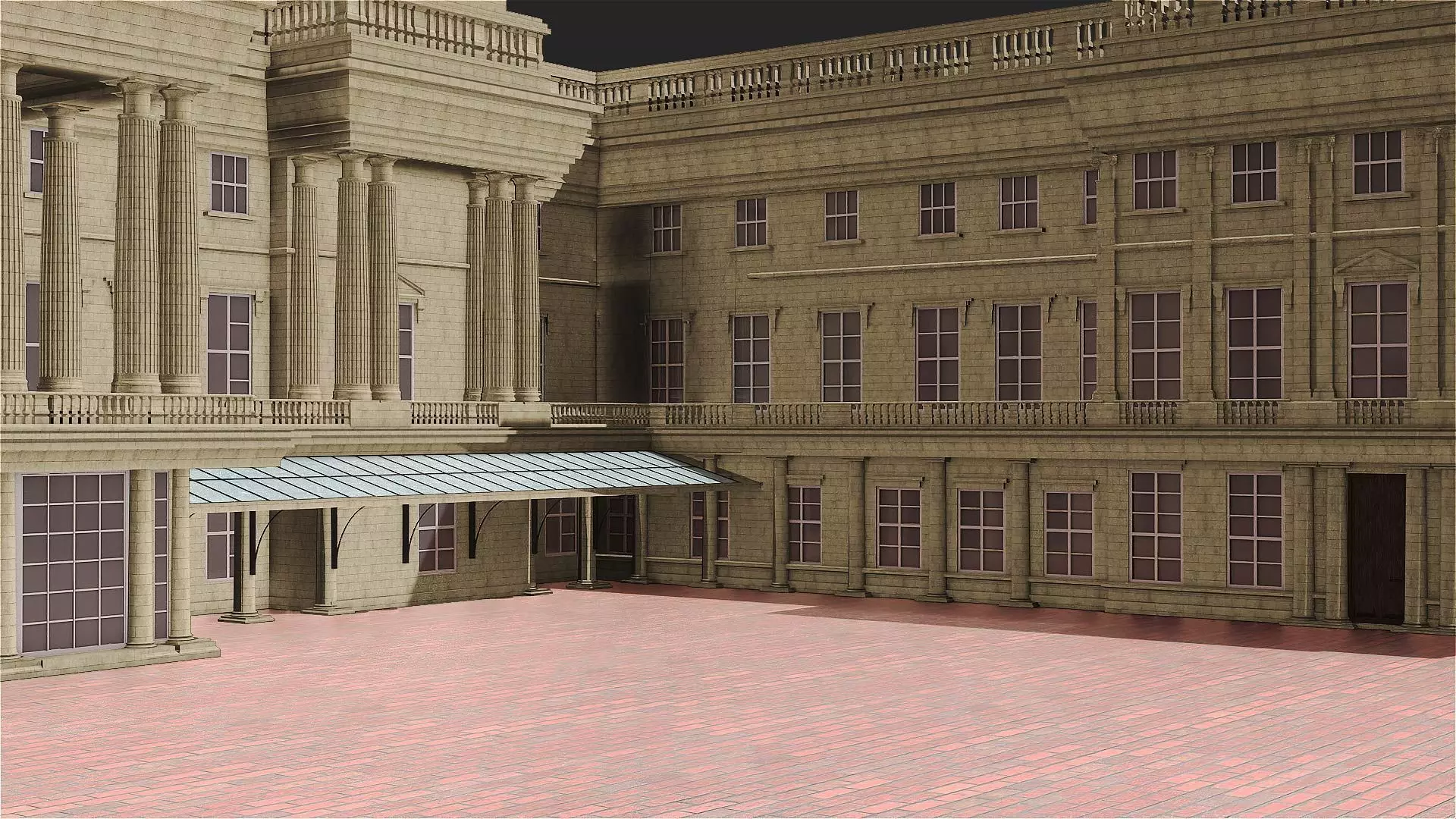 Buckingham Palace 3D model_11