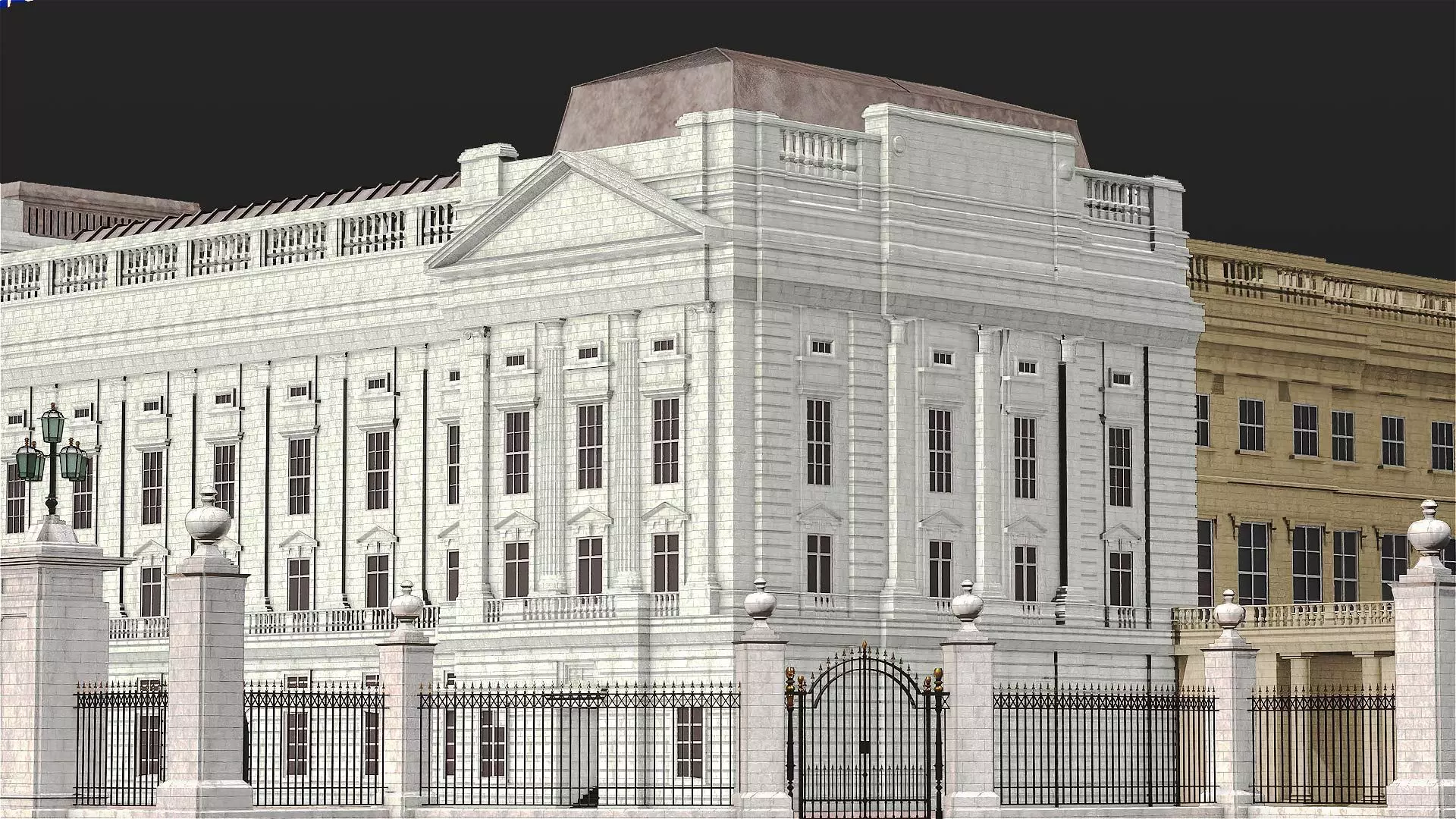 Buckingham Palace 3D model_4
