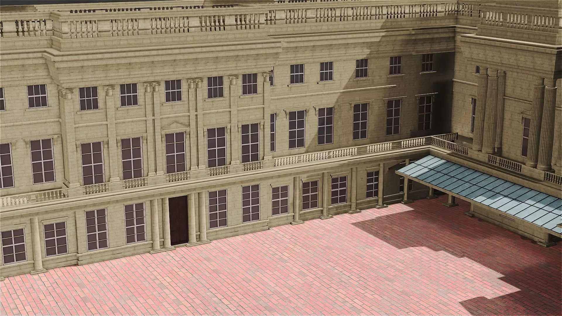 Buckingham Palace 3D model_13