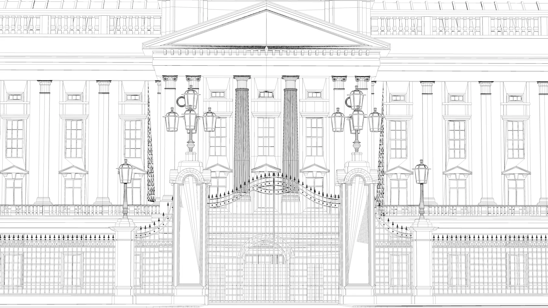 Buckingham Palace 3D model_17