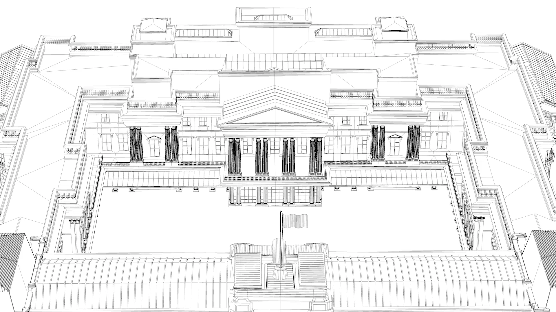 Buckingham Palace 3D model_21