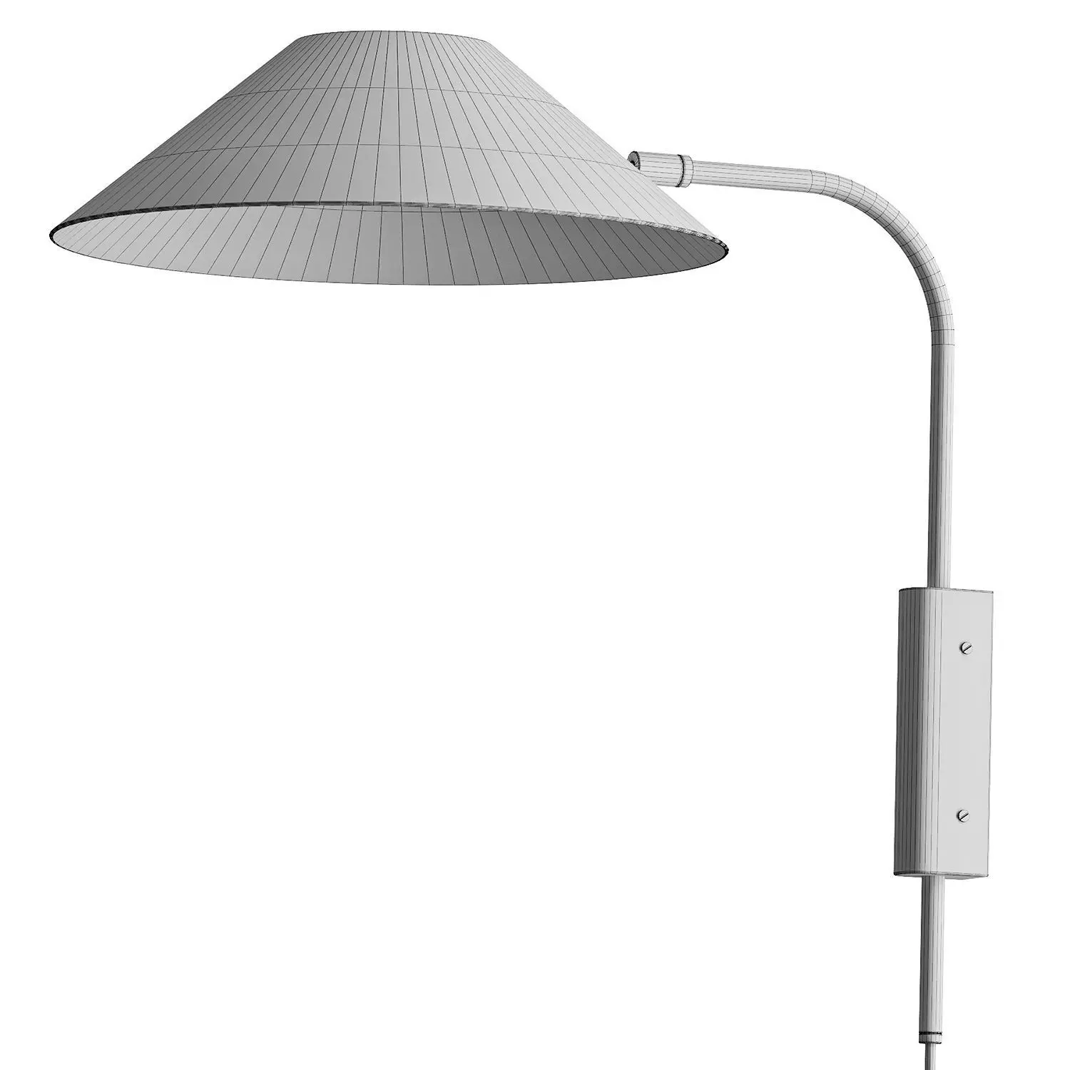 Shiloh Plug In Sconce 3D model_2