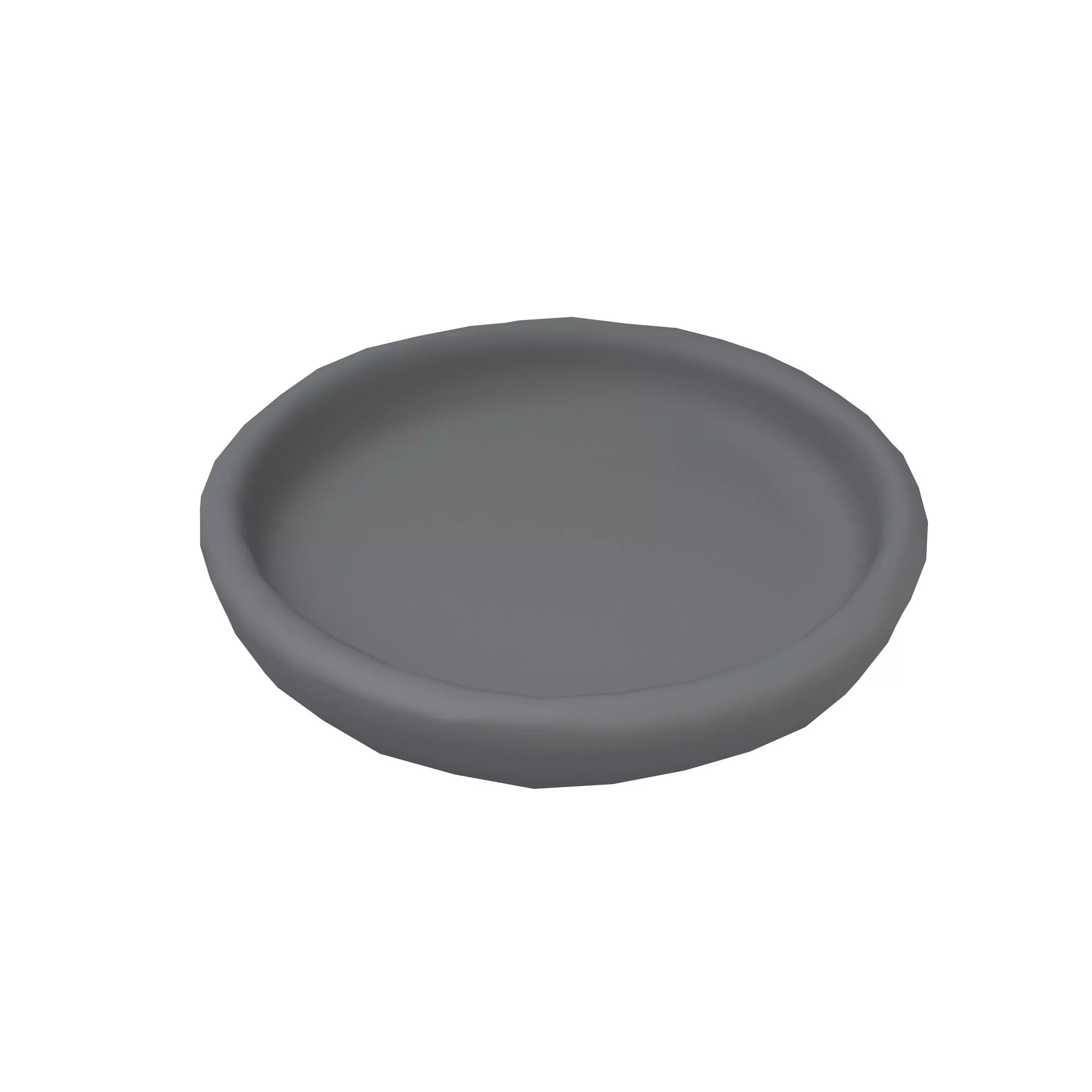 Coaster v1 001 Low-poly 3D model