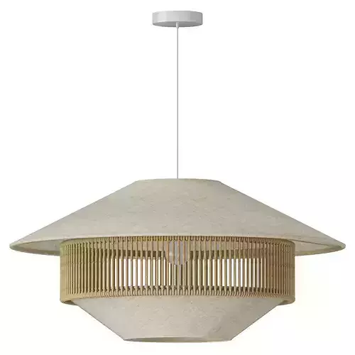 Stevie Mixed Woven Pendant