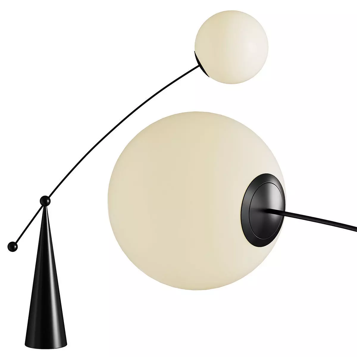 Valentina Floor Lamp 3D model_1