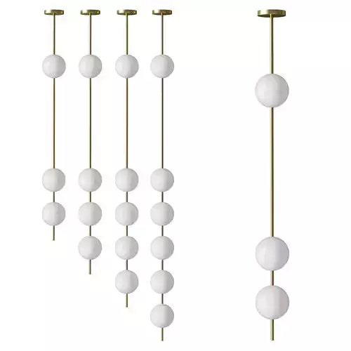 Vertical Balls Pendant Lamp