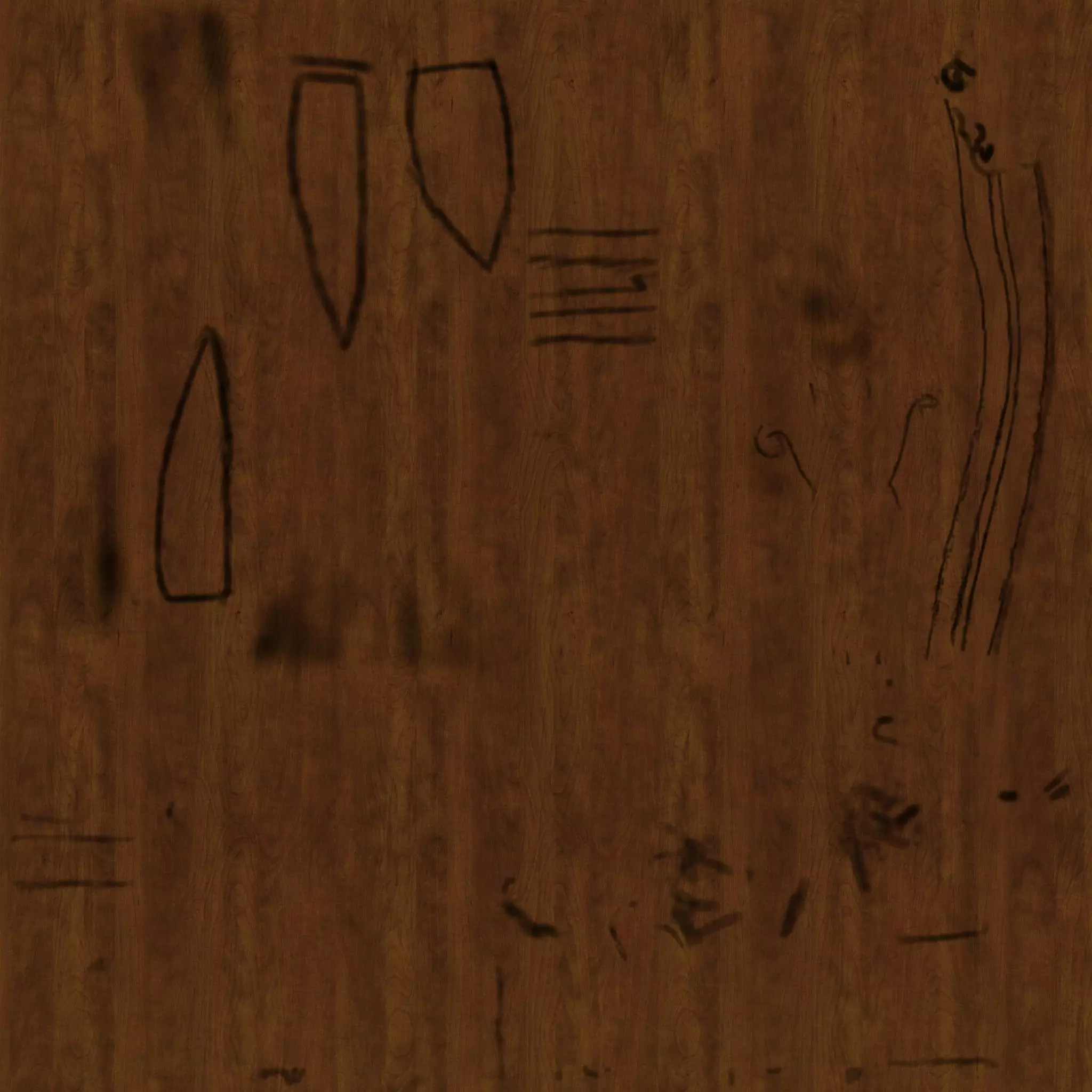 carving designed sofa with pillows  3D model_8