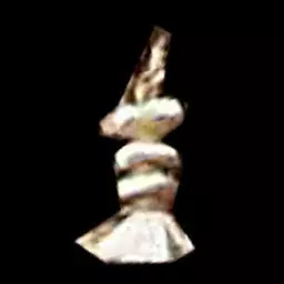 carving designed sofa with pillows  3D model_3