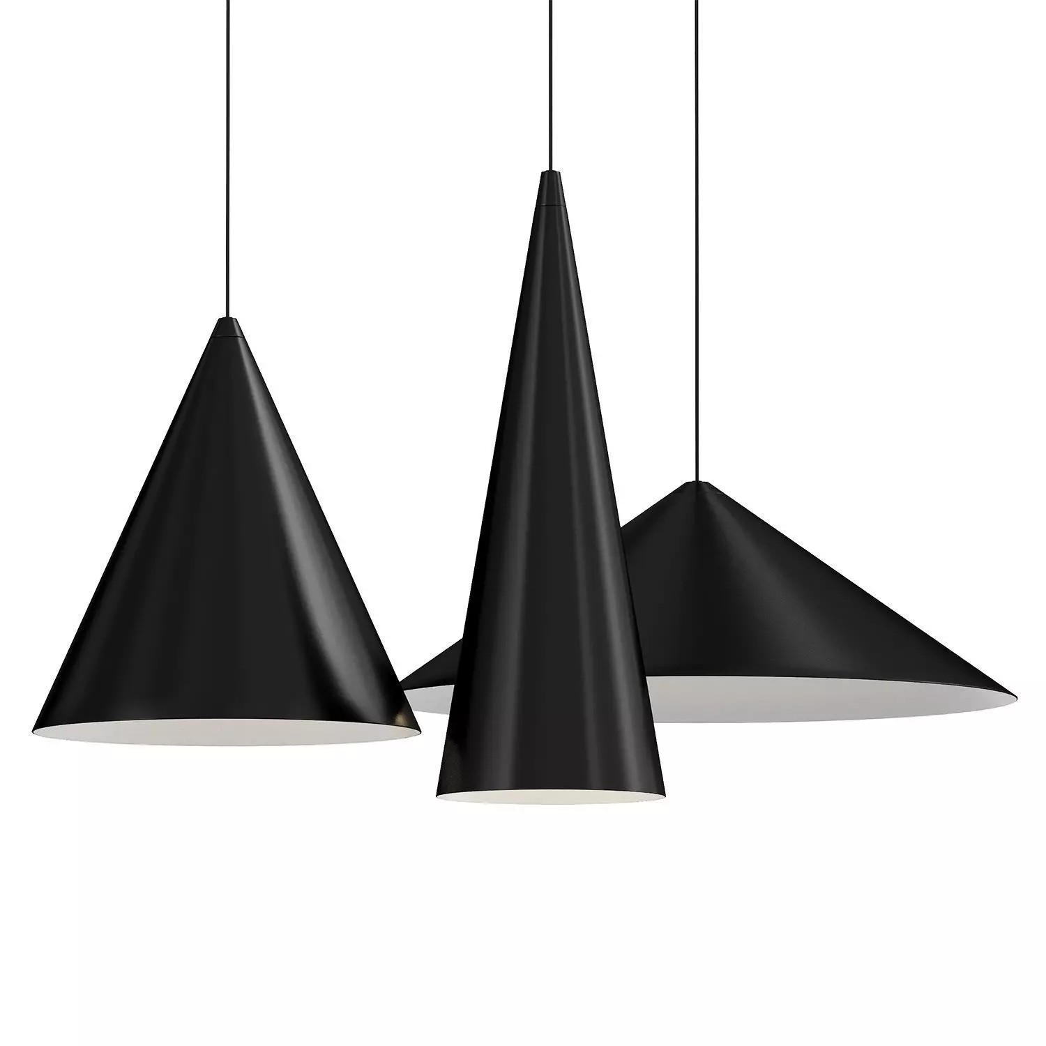 w221 Medium Pendant Lamps 3D model_0