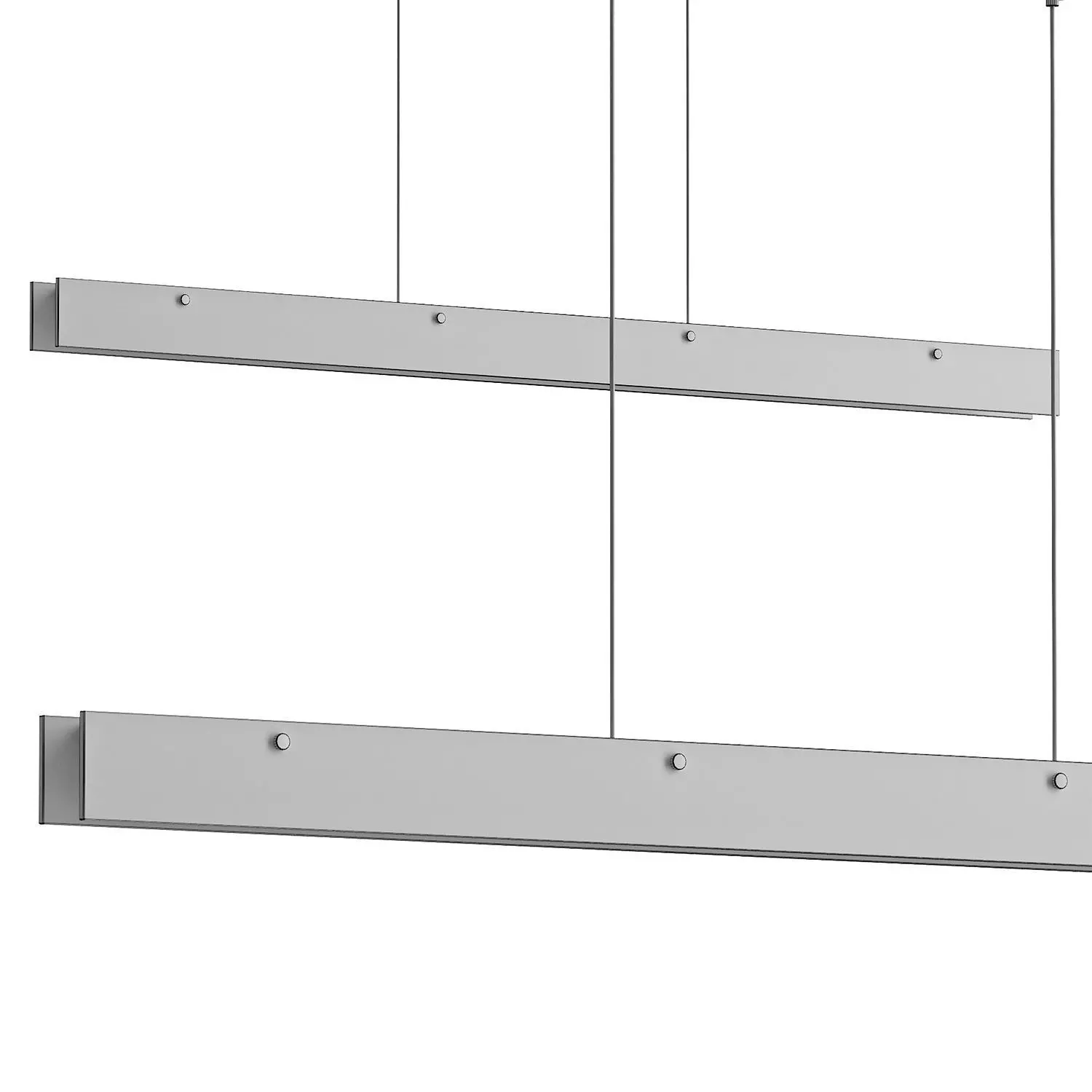 WOMO Linear Alabaster Chandelier 3D model_2