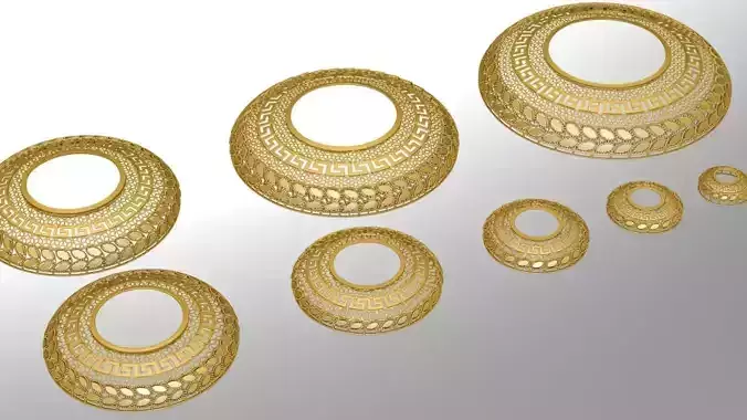  8arabic service pieces 1 point 5 to 8 cm