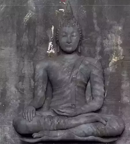 Buddha from Sukhotai Province in Thailand