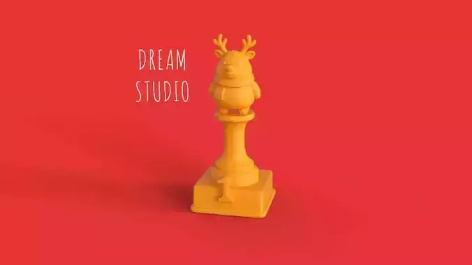 Christmas Reindeer Trophy 1st