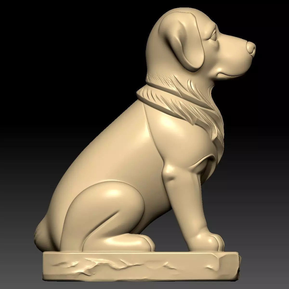 The Dog 3D model_2