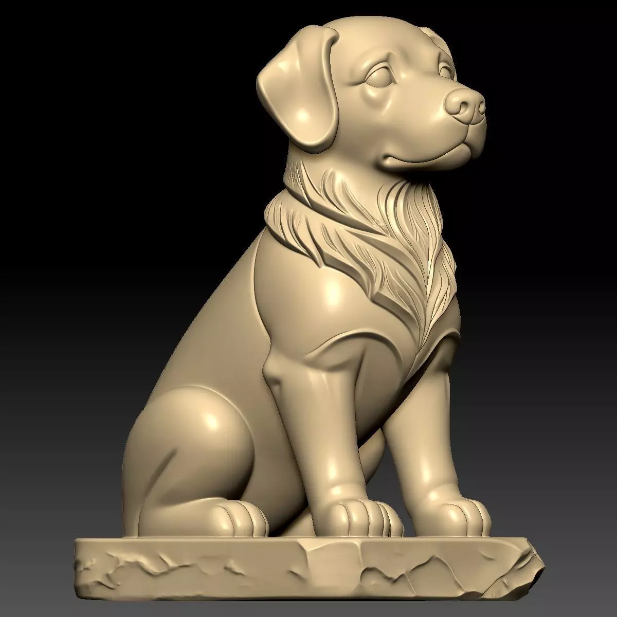 The Dog 3D model_3