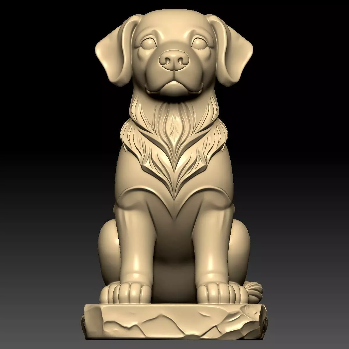 The Dog 3D model_0