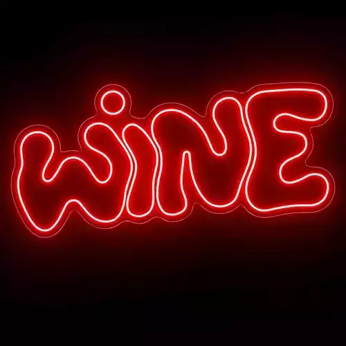 WINE Neon Sign