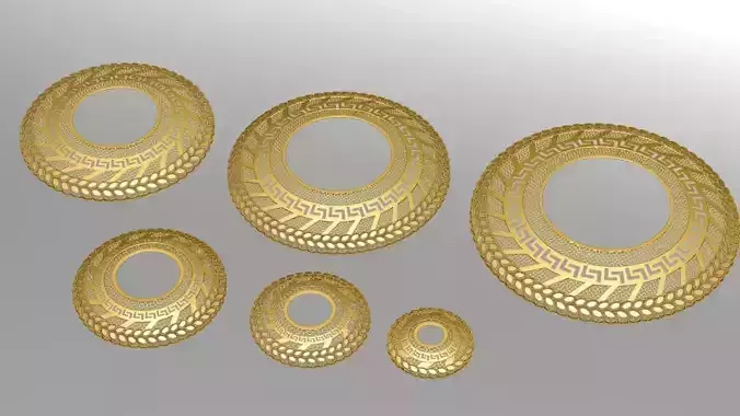 6arabic service pieces 2point5 to 8 cm