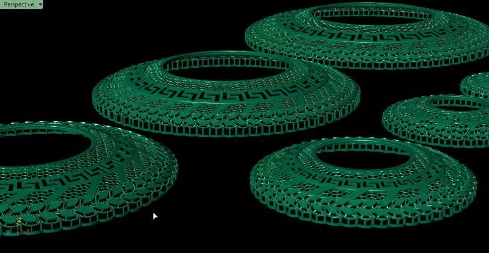 6arabic service pieces 2point5 to 8 cm 3D print model_5