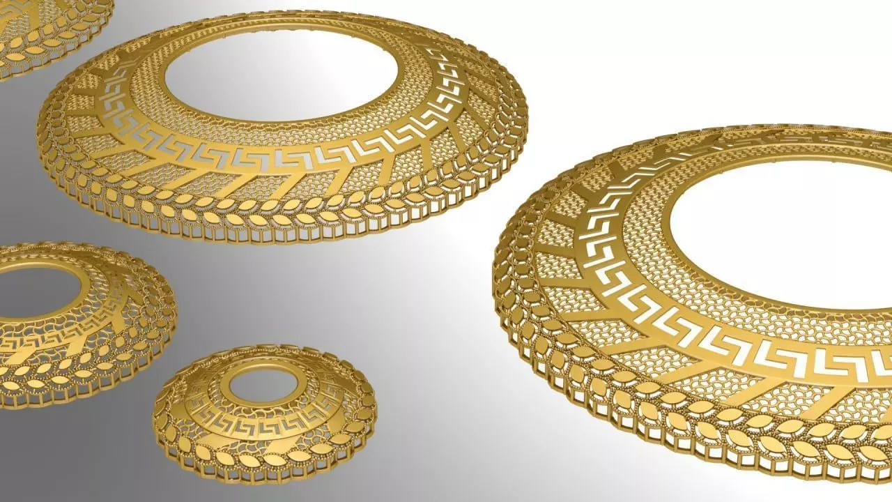 6arabic service pieces 2point5 to 8 cm 3D print model_1