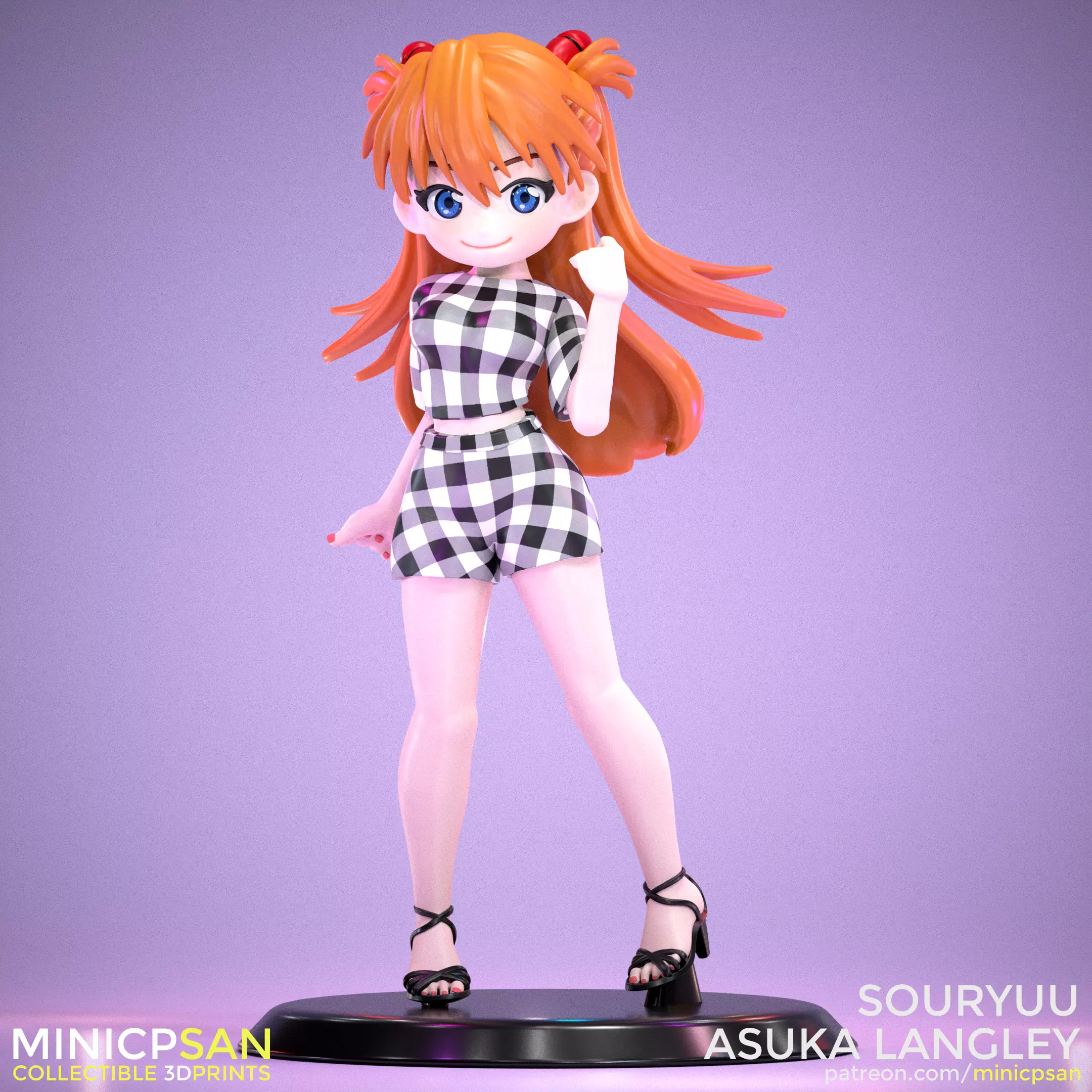 Souryuu Asuka Langley - Sunday Stroll - Neon Genesis Evangelion 3D print model